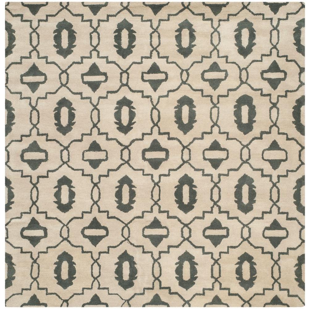 Safavieh Capri Grey Multi 7 Ft X Square Area Rug Cpr337a Chatham Beige Grey 7 Ft X Square Area Rug