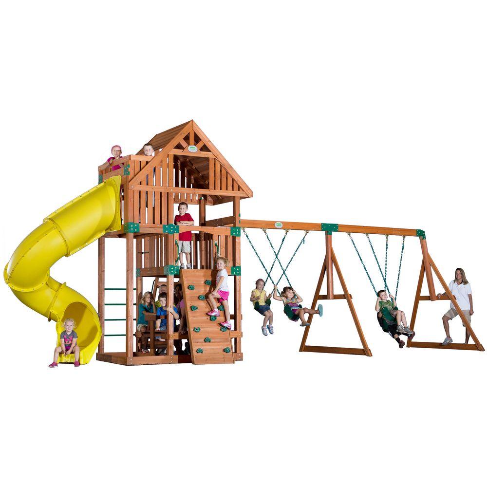 36 HQ Pictures Backyard Discovery Montpelier Cedar Swing Set / Backyard Discovery Montpelier All Cedar Playset-30211com ...