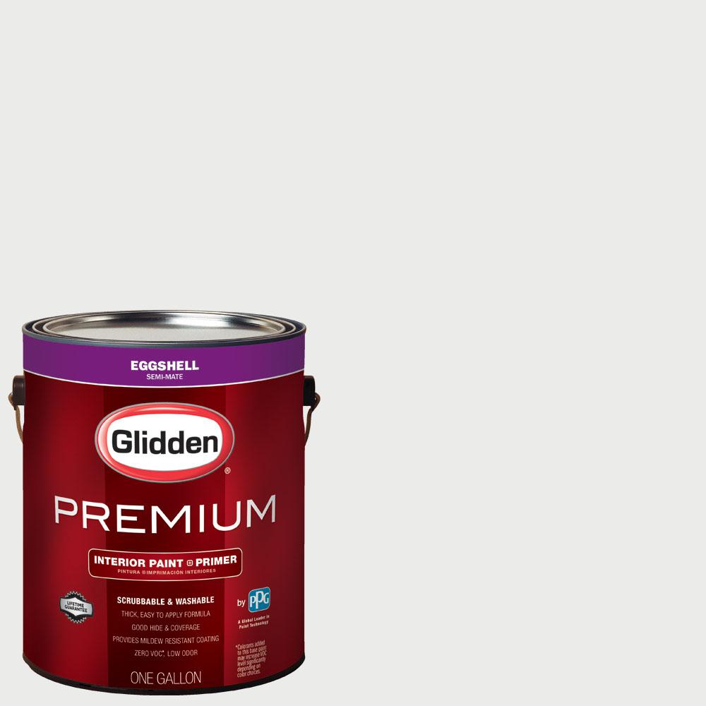 Glidden Premium 1 Gal Nhl 011a Detroit Red Wings White Eggs Nhl 011a Detroit Red Wings White Eggs Interior Paint With Primer