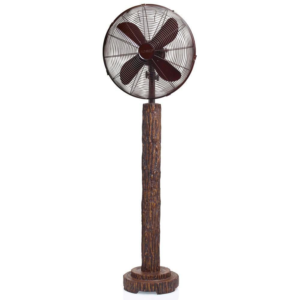 Deco Breeze 16 In Fir Bark Floor Fan Dbf0609 The Home Depot Deco Breeze 16 In Fir Bark Floor Fan