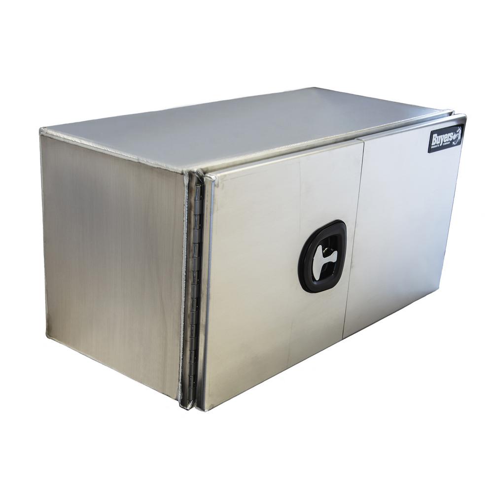 Buyers Products Company 48 Silver Aluminum Underbody Truck Tool Box ...