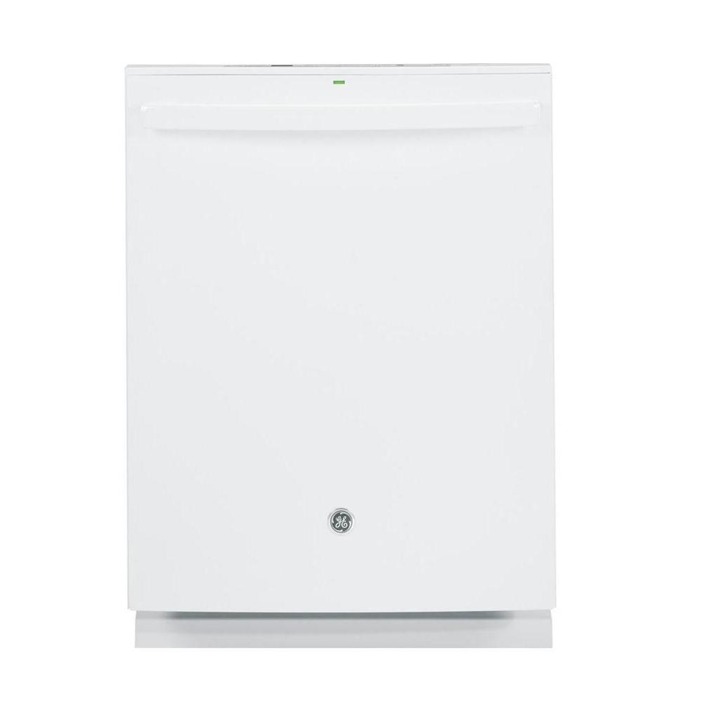 Samsung 24 in. Front Control Dishwasher in White with Stainless Steel
