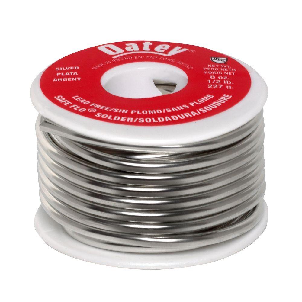 SafeFlo 8 oz. LeadFree Silver Solder290242 The Home Depot