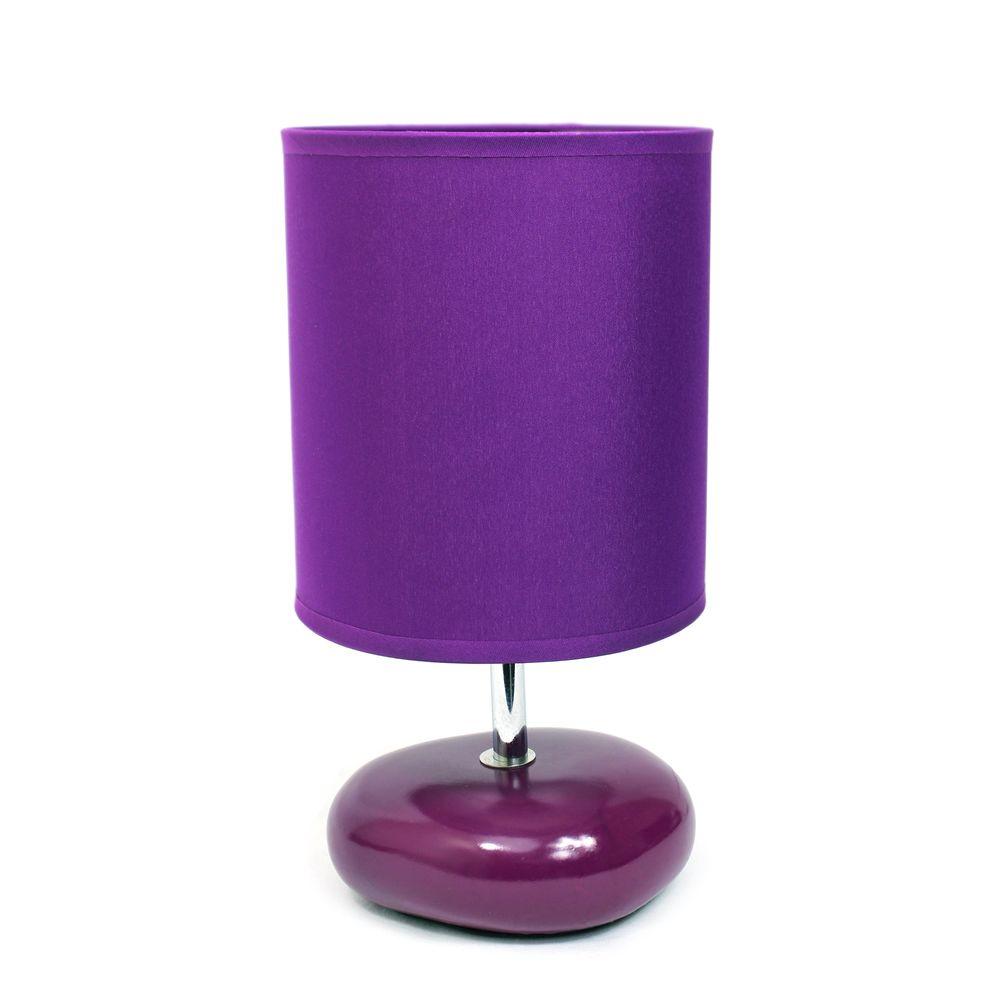 Purple Table Lamps Lamps The Home Depot