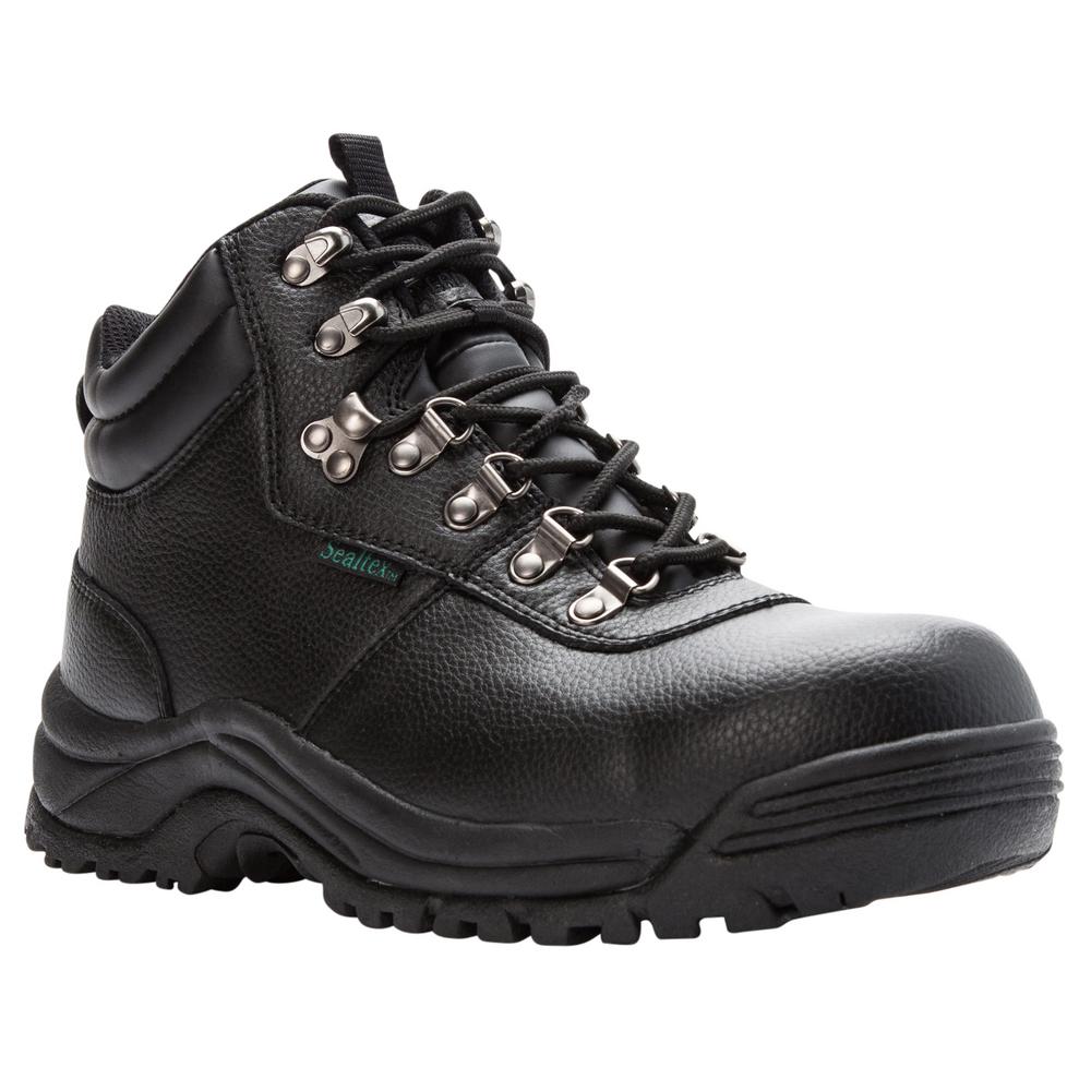 Work Boots - Composite Toe - Black Size 