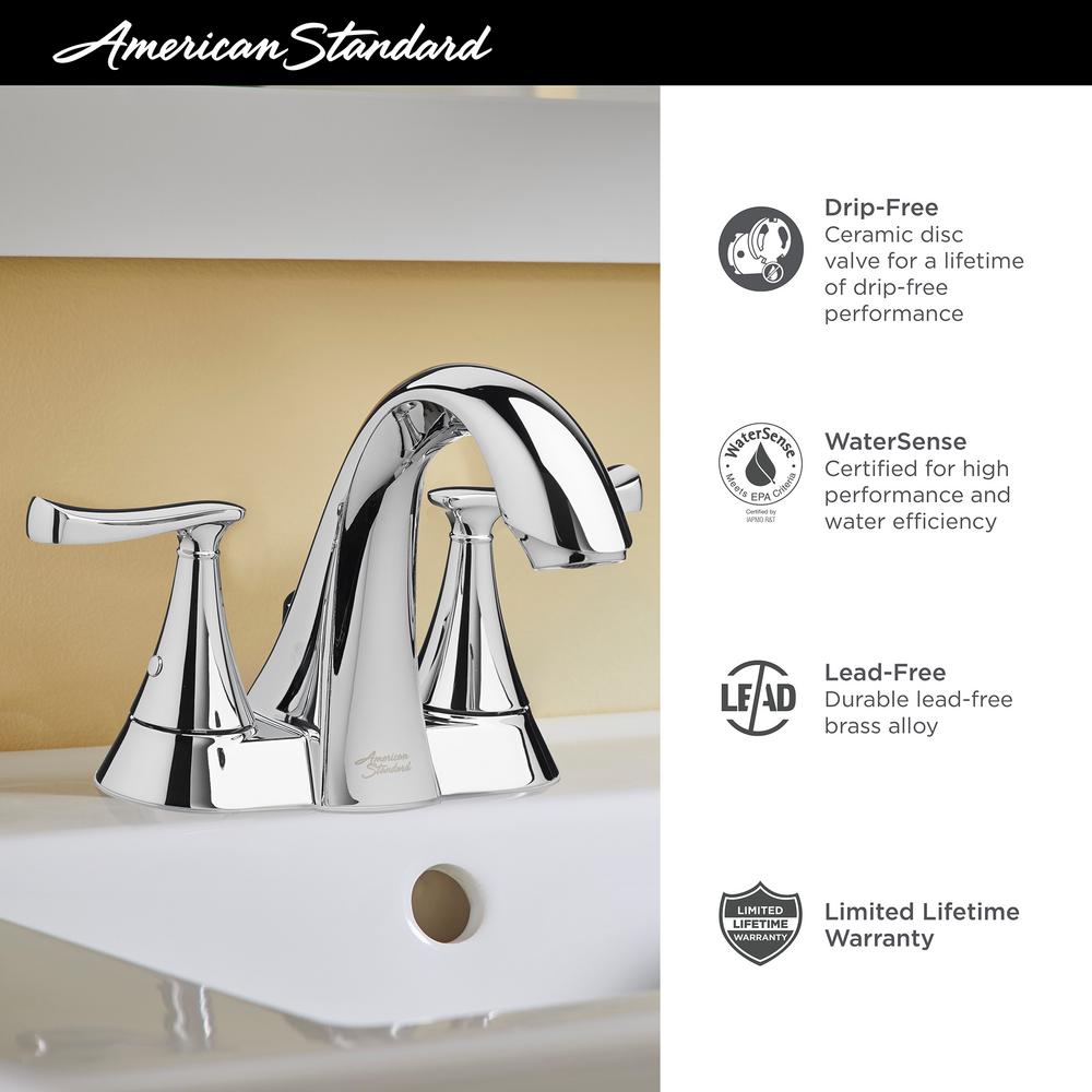 American Standard Chatfield 4 In Centerset 2 Handle Bathroom