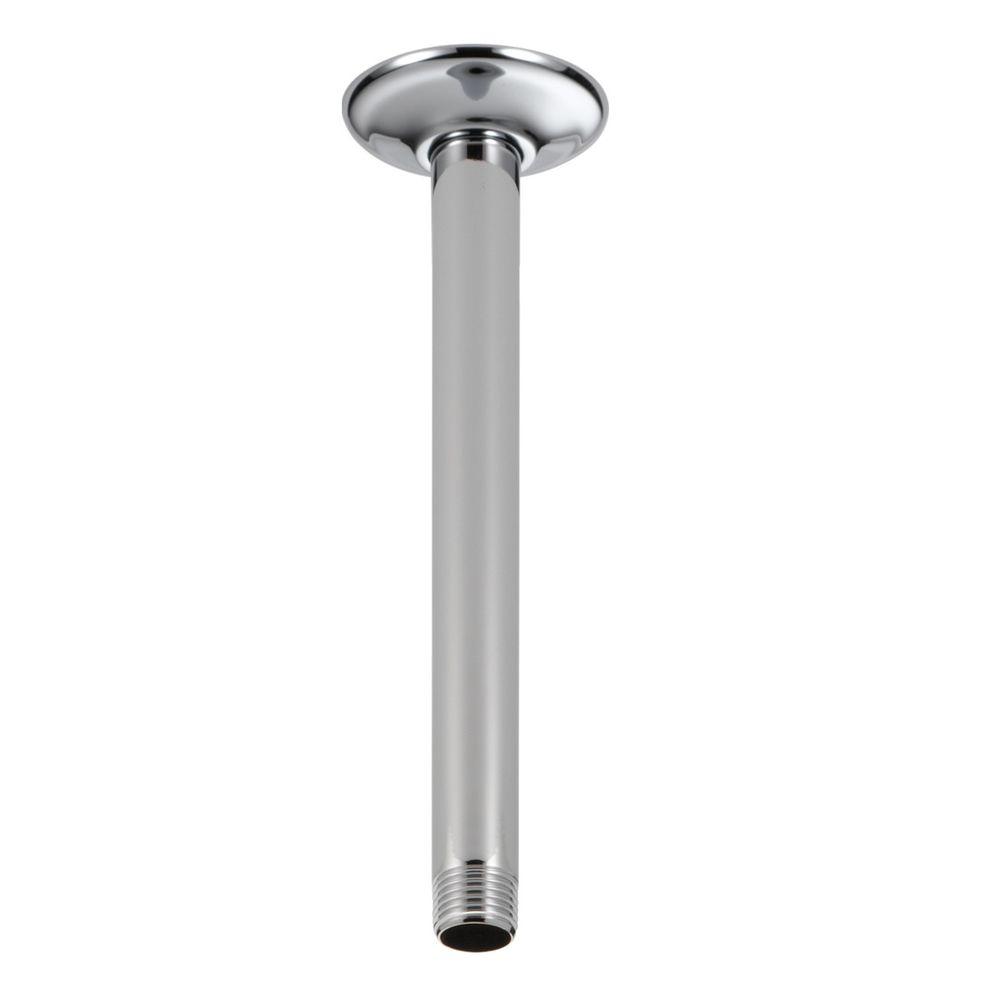 Delta 9 in. CeilingMount Shower Arm and Flange in ChromeU4999 The Home Depot