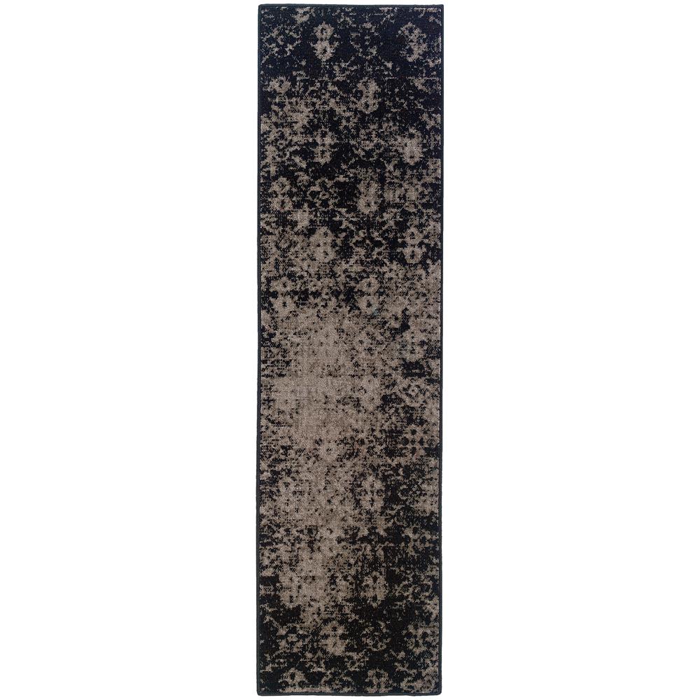 New Carpet Runner Grey Glitter Rugs 10ft X 2ft