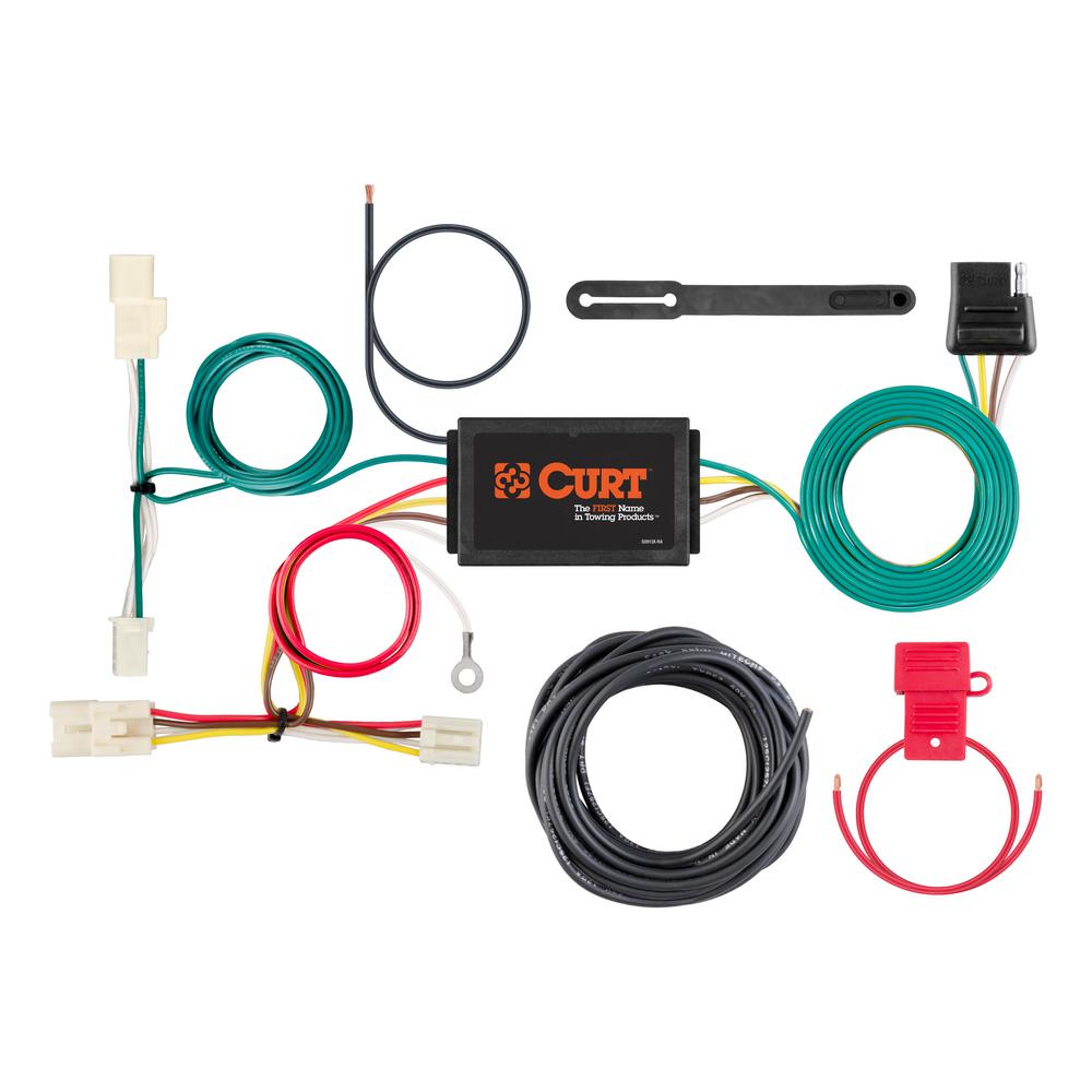 Curt Custom Wiring Harness 4-way Flat Output -56314