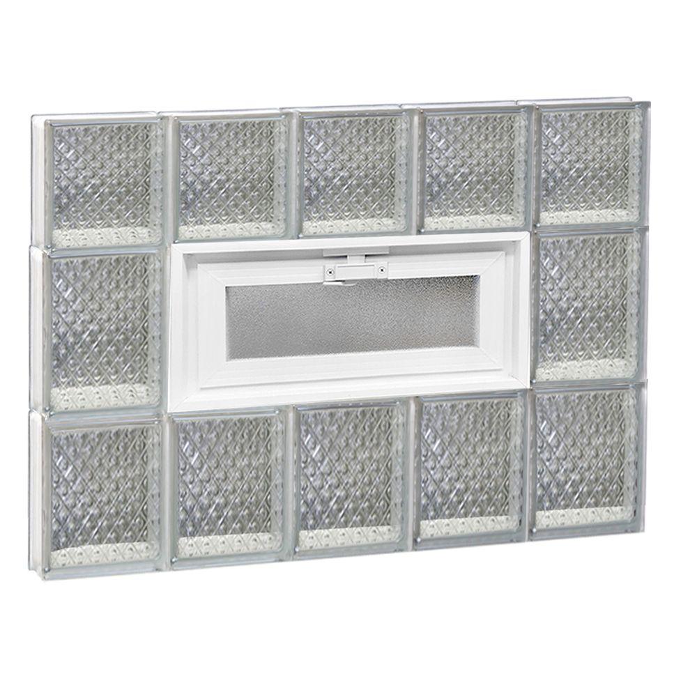 Clearly Secure 28.75 in. x 21.25 in. x 3.125 in. Frameless Diamond