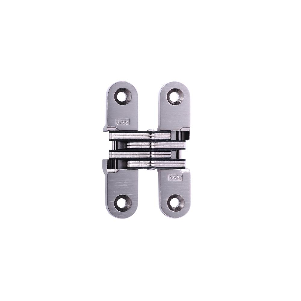 SOSS 5/8 in. x 23/4 in. Satin Nickel Invisible Hinge208US15 The Home Depot