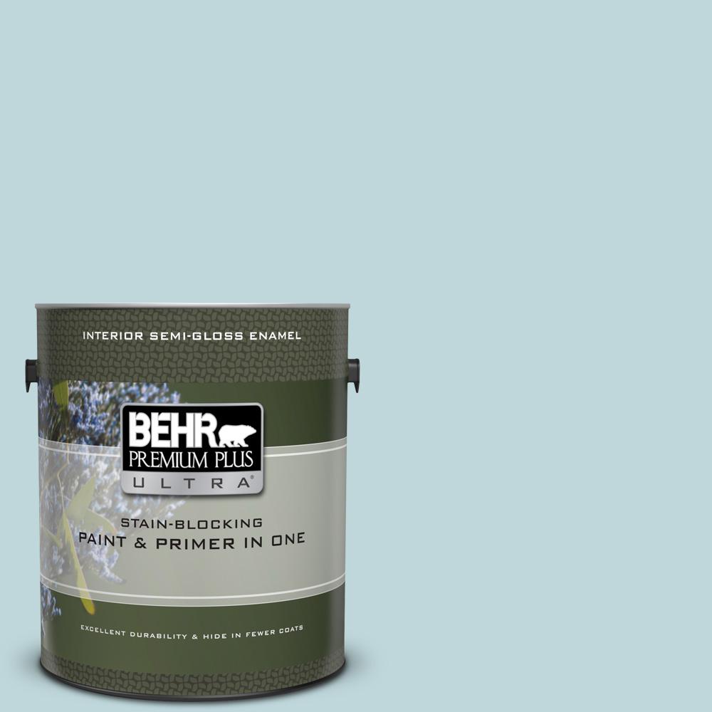 Behr Premium Plus Ultra 1 Gal S450 2 Wind Sd Semi Gloss Enamel Behr Premium Plus Ultra 1 Gal S450 2 Wind Sd Semi Gloss