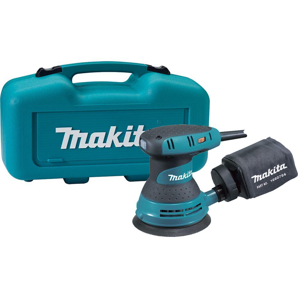 Makita 2 Amp Corded 1/4 Sheet Finishing Sander With 60G Paper, 100G ...