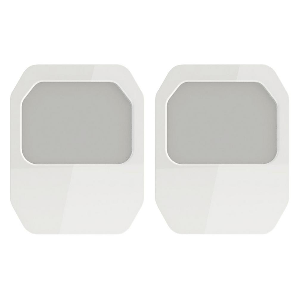 White Always On Panel Led Night Light 2 Pack 8714001 The Home Depot White Always On Panel Led Night Light 2 Pack