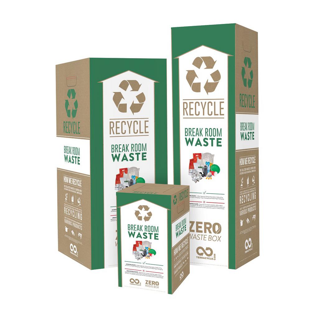 6 Gal. Bolts, Nuts, Hooks and Rivets Recycling Containers Mail Back Zero Waste...