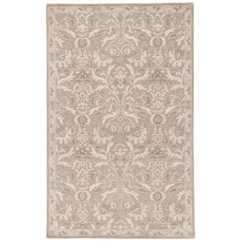 Jaipur Rugs Neutral Gray 9 Ft X 12 Oriental Area Rug Rug119058 Jaipur Rugs