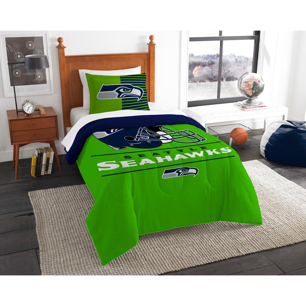 Seahawks 2 Piece Draft Multi Twin Comforter Set 1nfl862000022ret Undefined Seahawks 2 Piece Draft Multi Twin Comforter Set