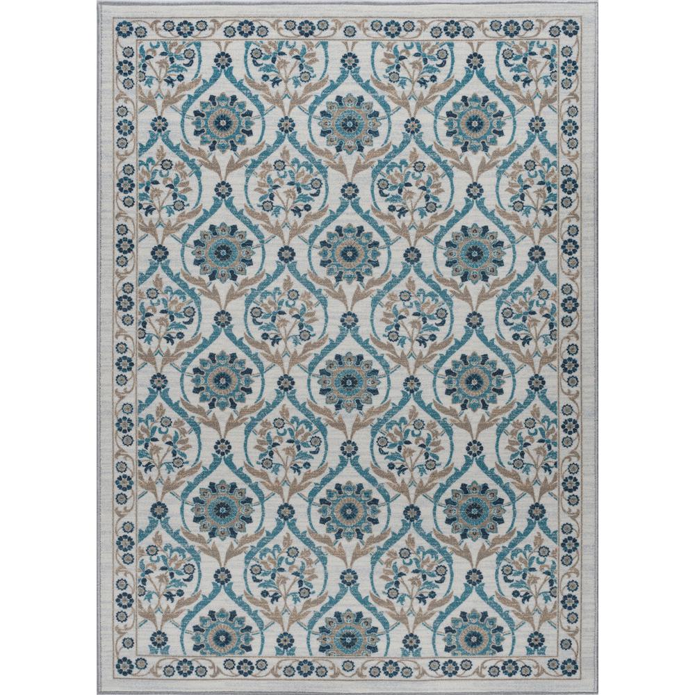 7 X 10 Cream Area Rugs The Home Depot 7 In X 9 Ft 6 Transitional