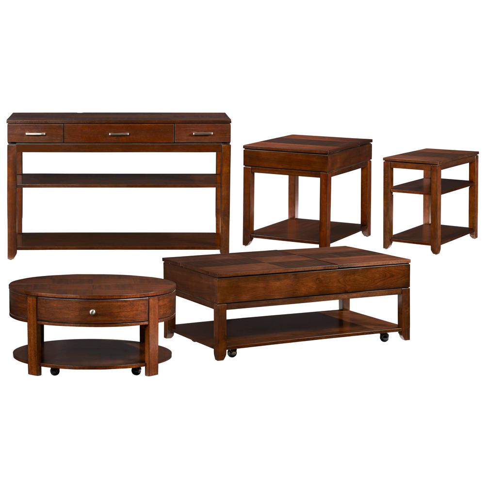 Progressive Furniture Daytona Regal Walnut Rectangular End Table Progressive Furniture Daytona Regal