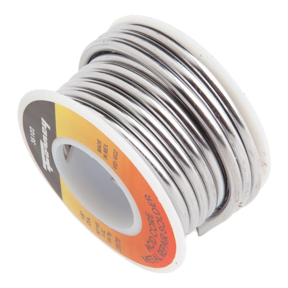 silver bearing acid core solder