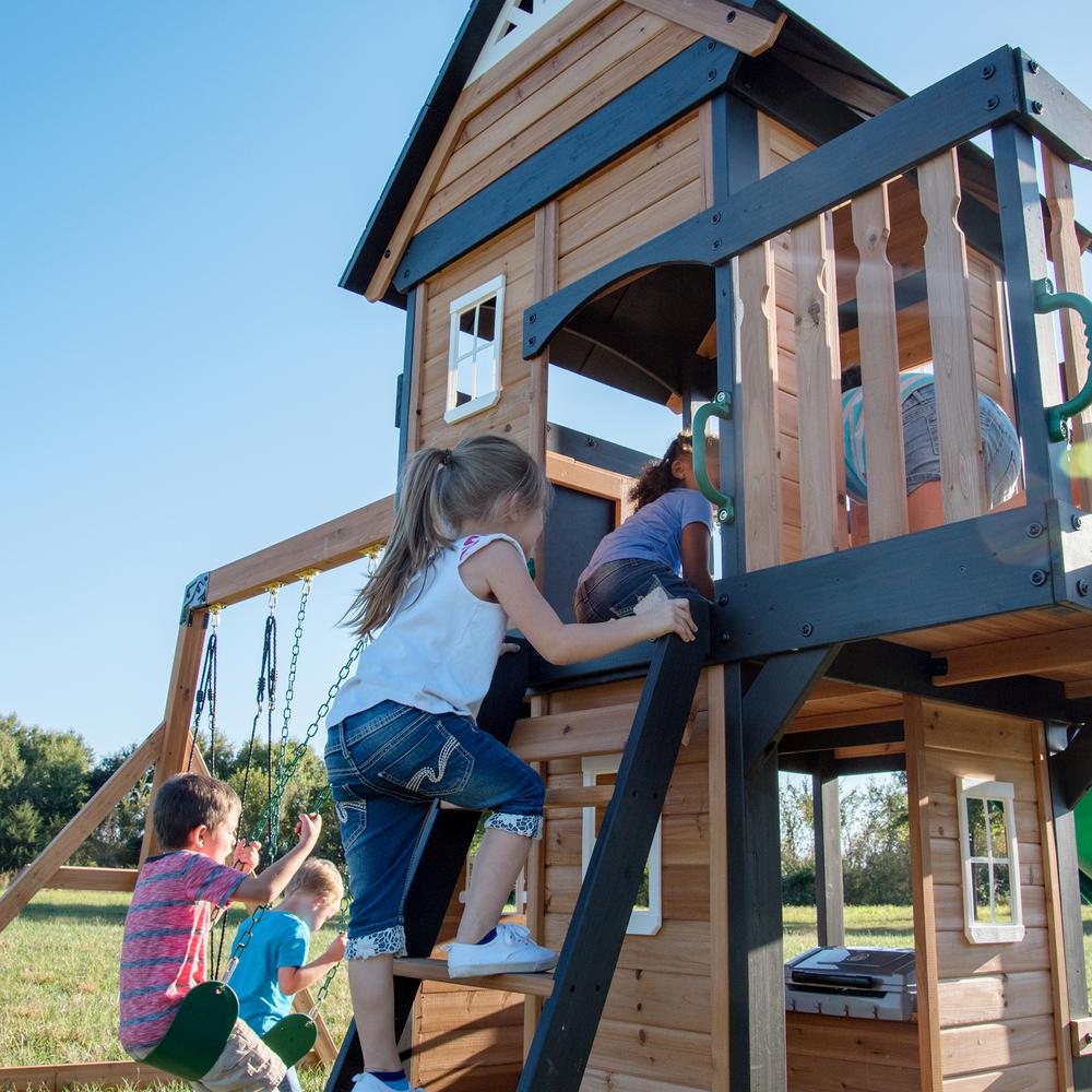 canyon creek cedar playset