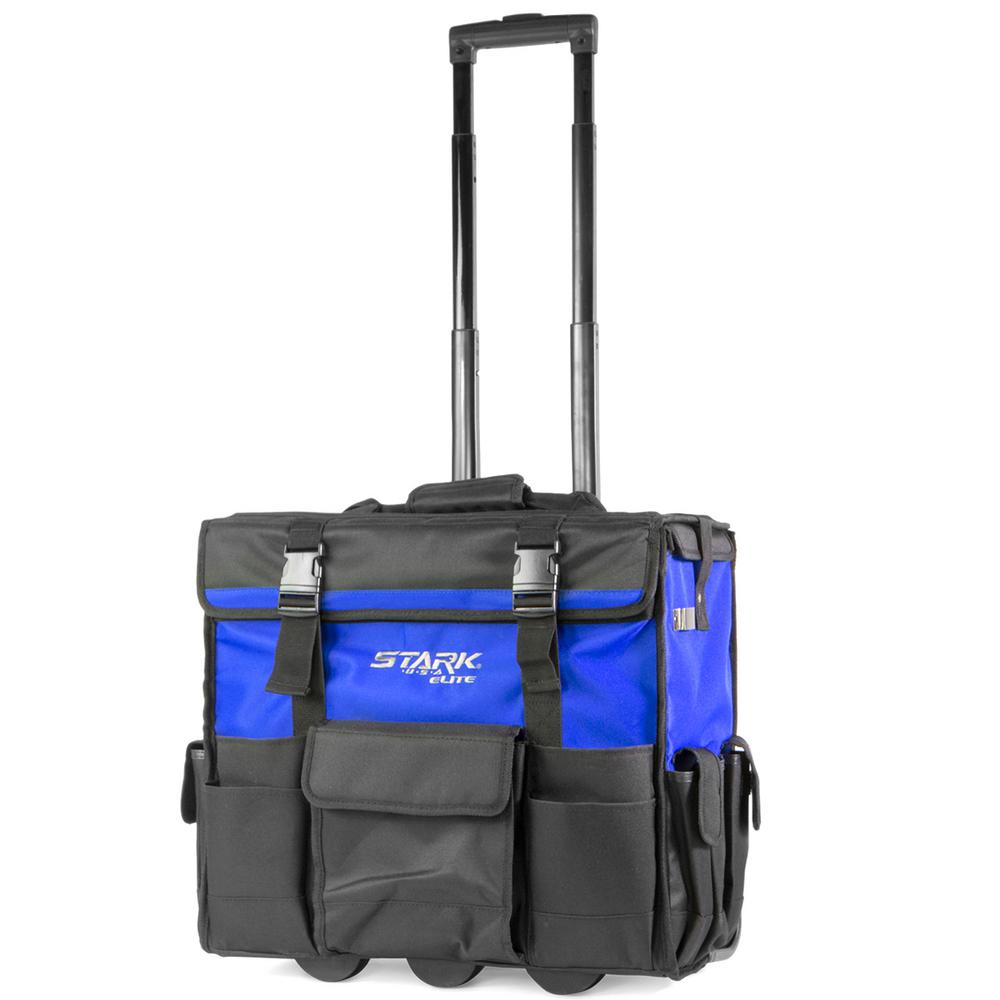 Stark 20 in. x 12 in. Jobsite Rolling Tool Bag Backpack90701 The Home Depot