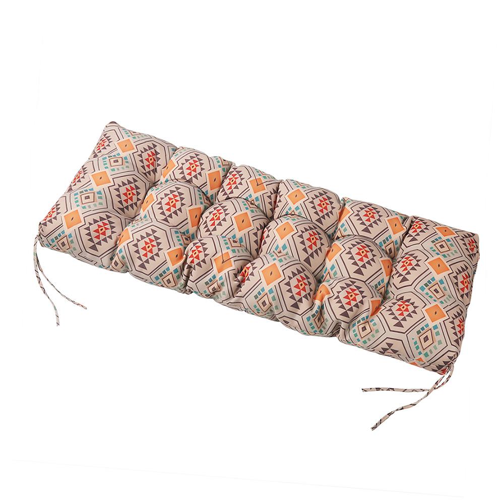Special Values Porch Swing Cushions Outdoor The Home Orange Geometric Rectangle Outdoor Bench Cushion