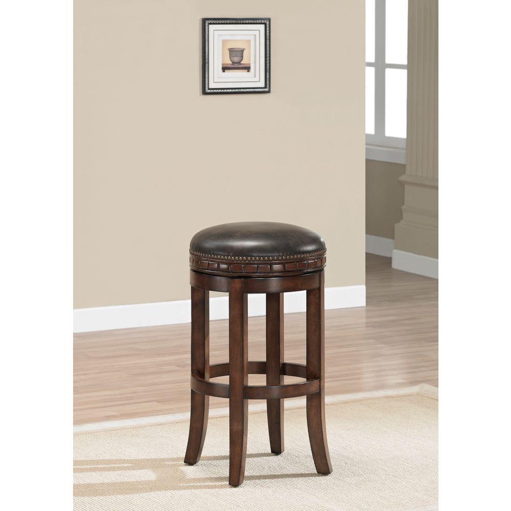 American Heritage Sonoma 30 In Suede Cushioned Bar Stool 111146 American Heritage Sonoma 30 In Suede Cushioned Bar Stool