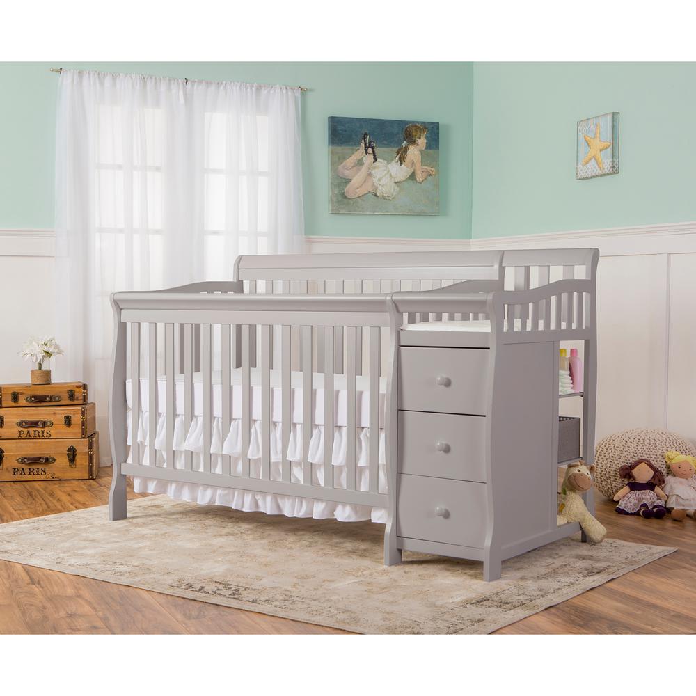 dream on me 5 in 1 brody convertible crib with changer