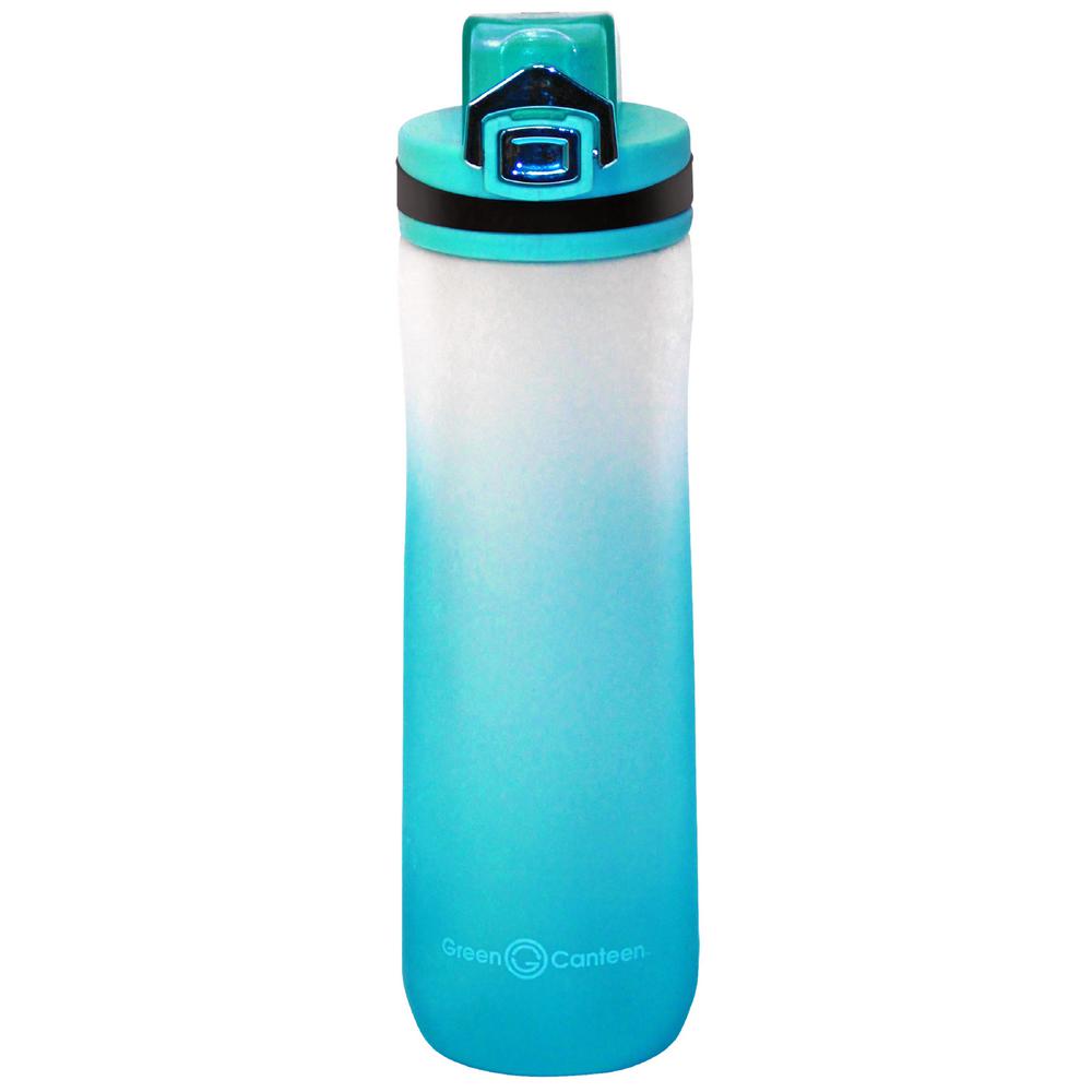 Green Canteen 22 oz. Frosted Blue Plastic Tritan Hydration Bottle (6Pack)PTB520BL2 The
