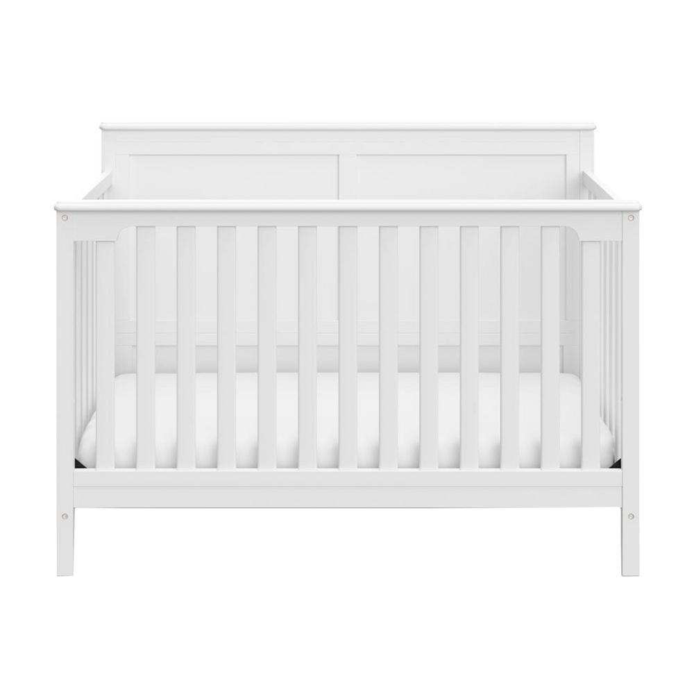 Storkcraft Alpine White 4in1 Convertible Crib 04522 301 The Home