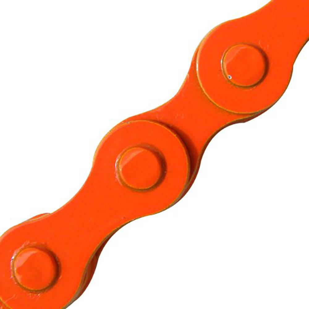 orange bike chain