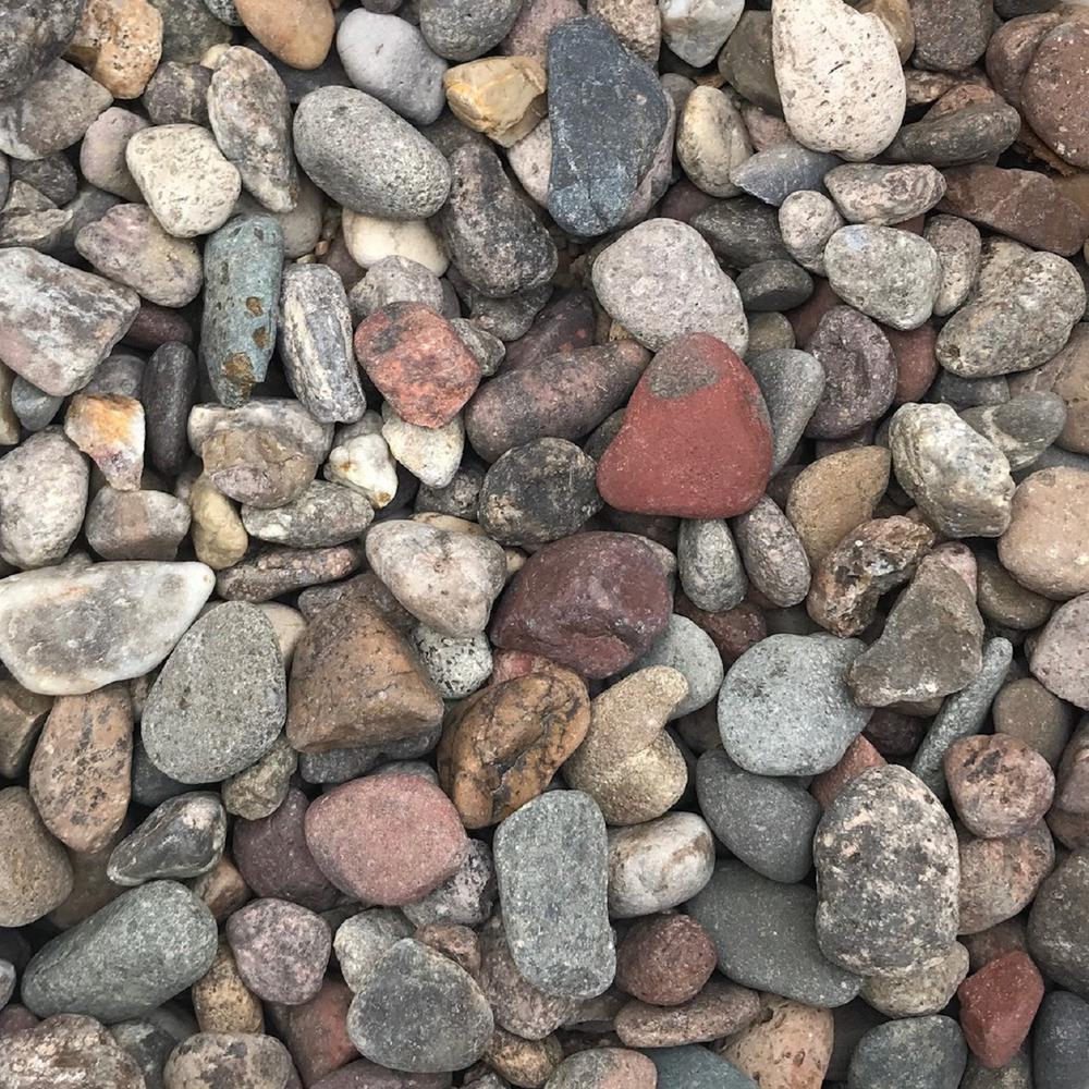Bulk Landscape Rocks The Home Depot Arizona River Rock 2200 Lb
