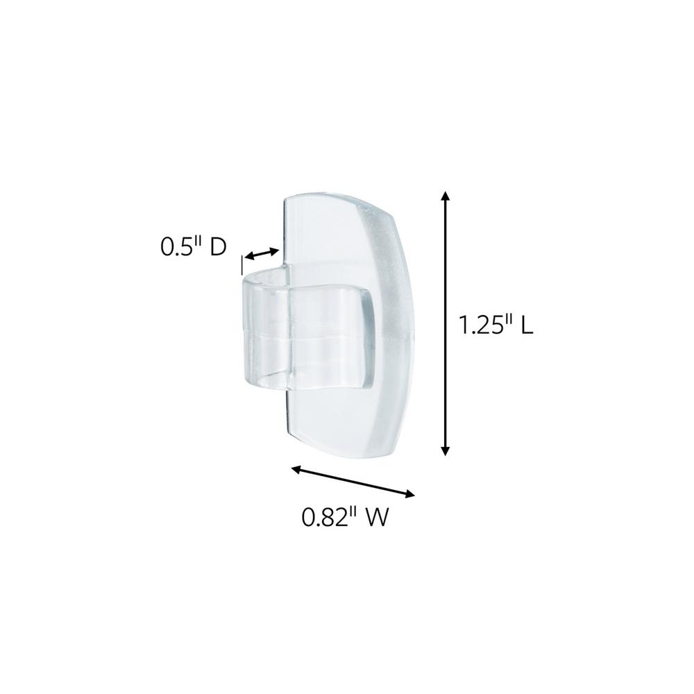 small clear plastic clips