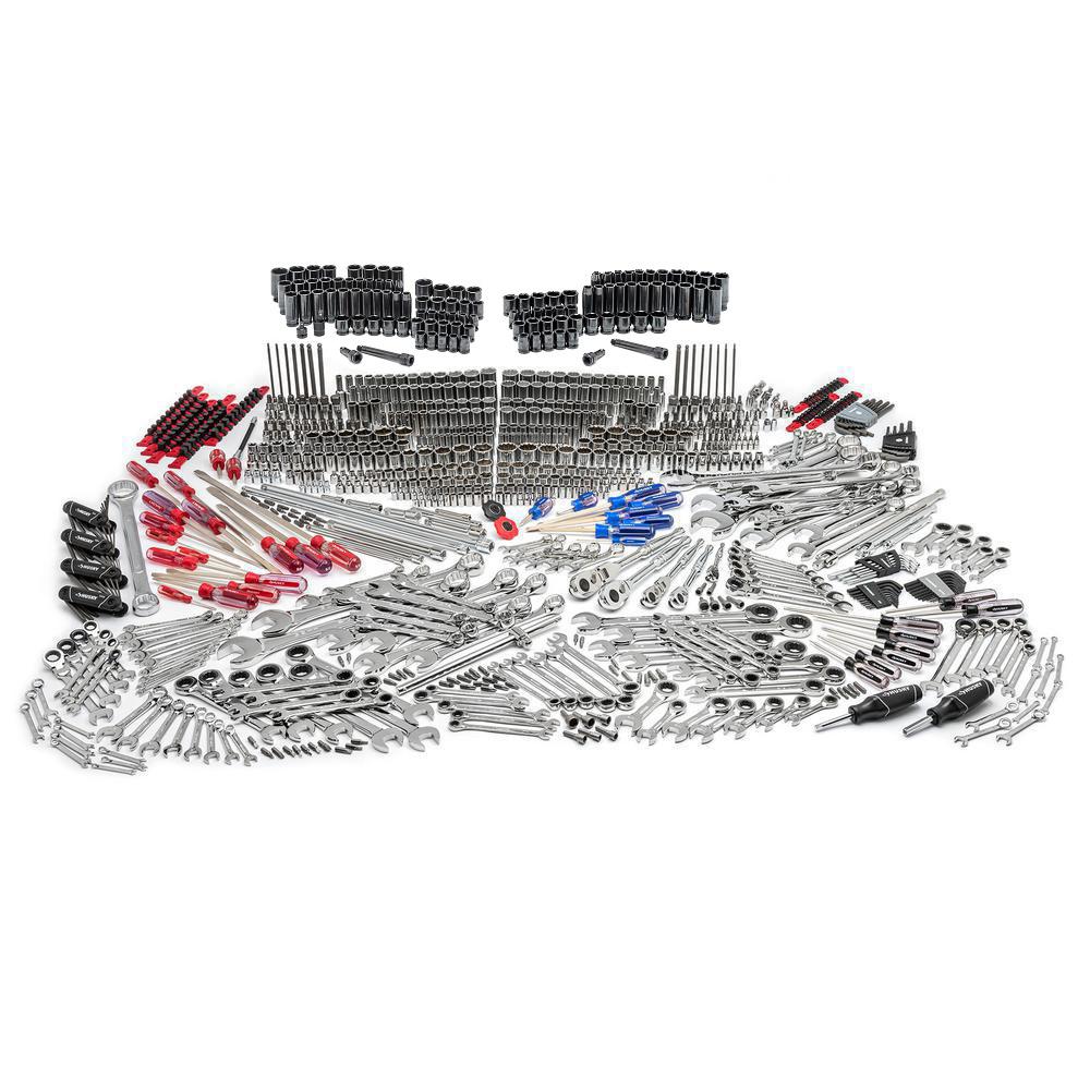 Husky Mechanics Tool Set with Impact Sockets (923Piece