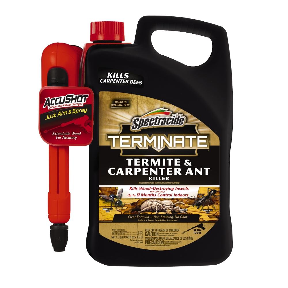 Spectracide Terminate 1 3 Gal Accushot Ready To Use Termite And Accushot Ready To Use Termite And Carpenter Ant