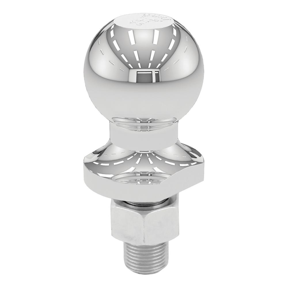 1-7/8-Inch Diameter Tow Ball with 3/4-Inch x 1-5/8-Inch Shank 2,000 lbs. CURT 40061 Chrome Trailer Hitch Ball 1-7/8-Inch Diameter Tow Ball with 3/4-Inch x 1-5/8-Inch Shank 2,000 lbs. CURT 40061 Chrome Trailer Hitch Ball