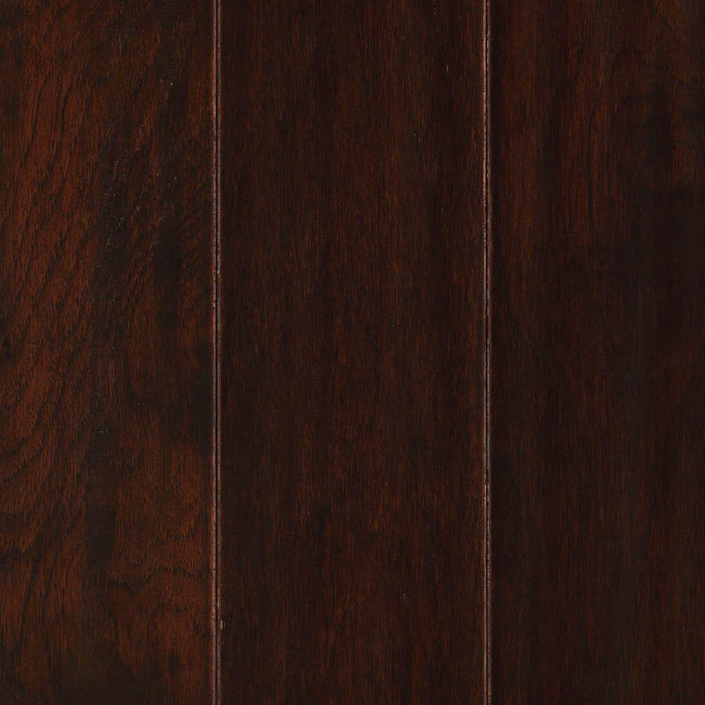 Mohawk Steadman Espresso Hickory 3/8 in. Thick x 5 in. Wide x Random