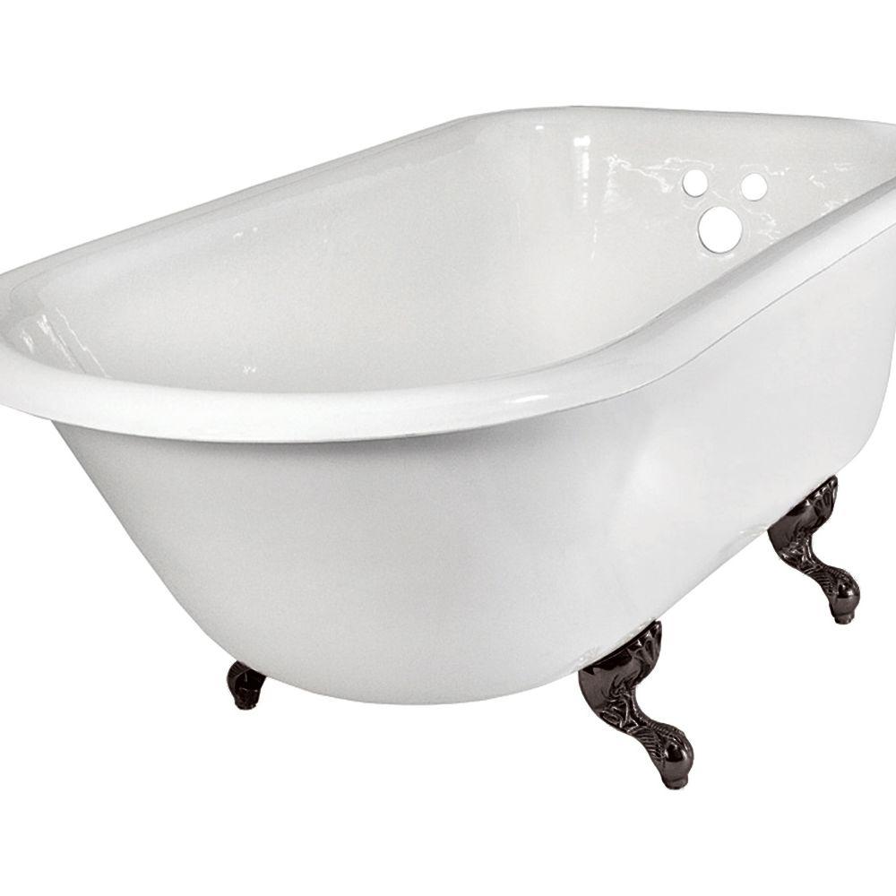 freestanding tub with faucet holes rectangular roll top cast iron tub wall faucet holes in white with elizabethan classics 60 in freestanding tub with faucet holes rectangular roll top cast iron tub wall faucet holes in white with elizabethan classics 60 in