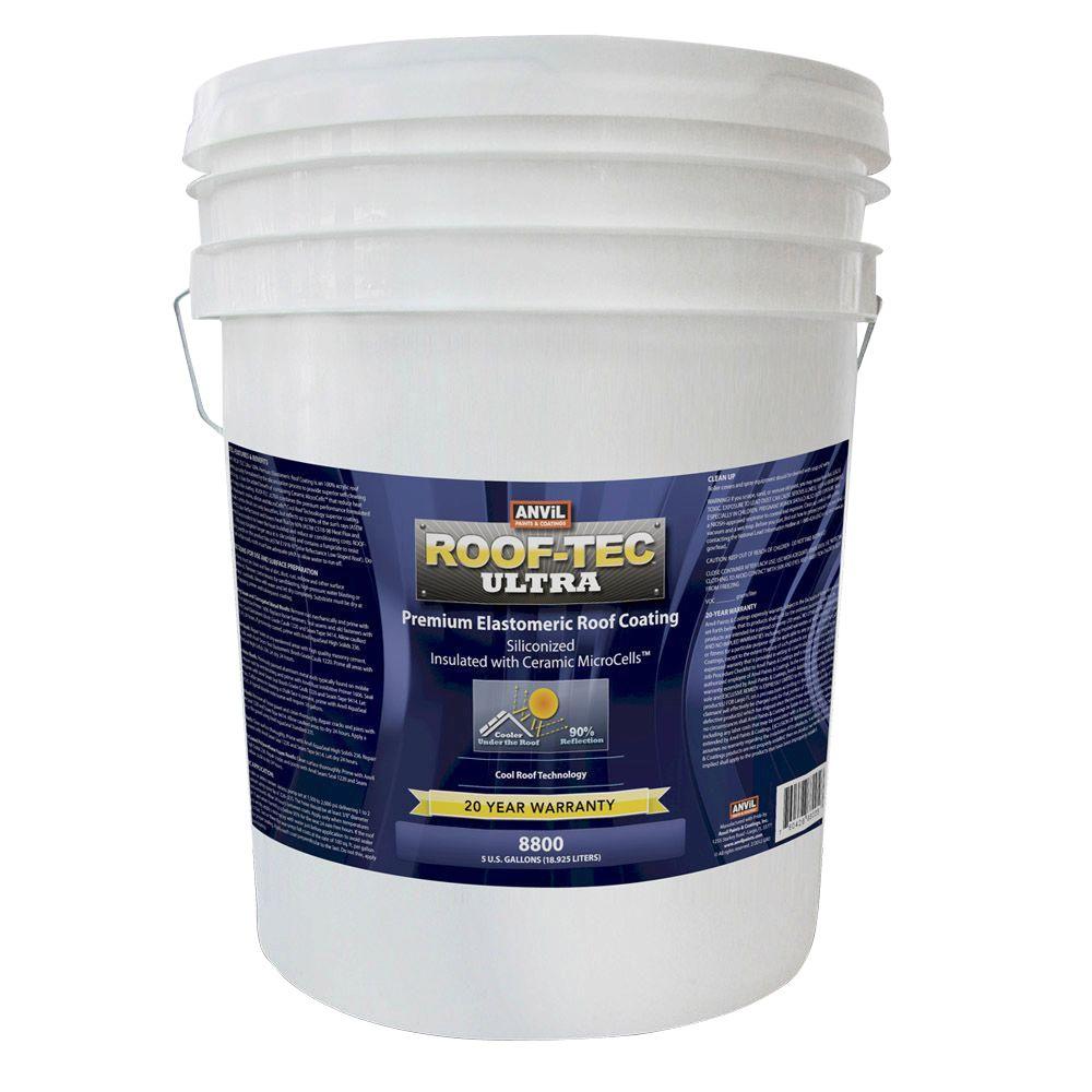 Gardner 5 Gal Sta Kool 805 Metal X Metal Roof Coating Sk 8055 The Home Depot