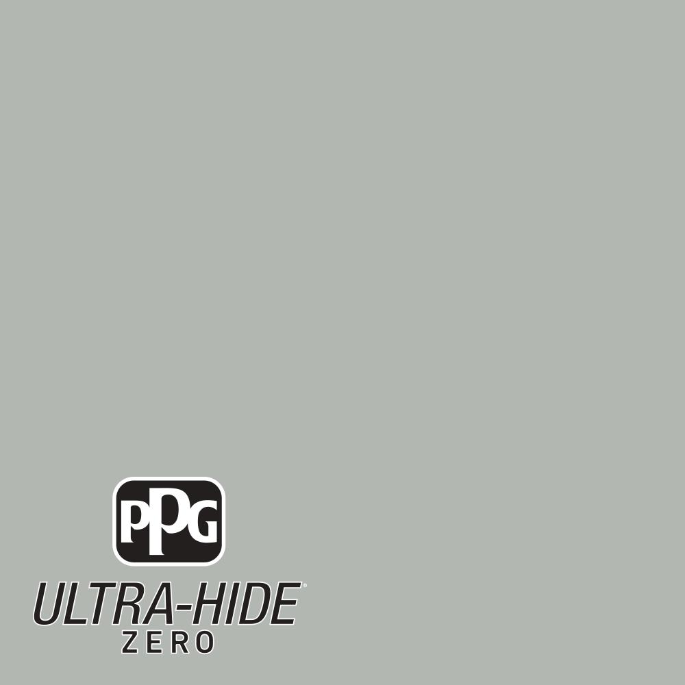 PPG 5 gal. #HDPCN11 Ultra-Hide Zero Dusty Miller Semi-Gloss Interior Paint