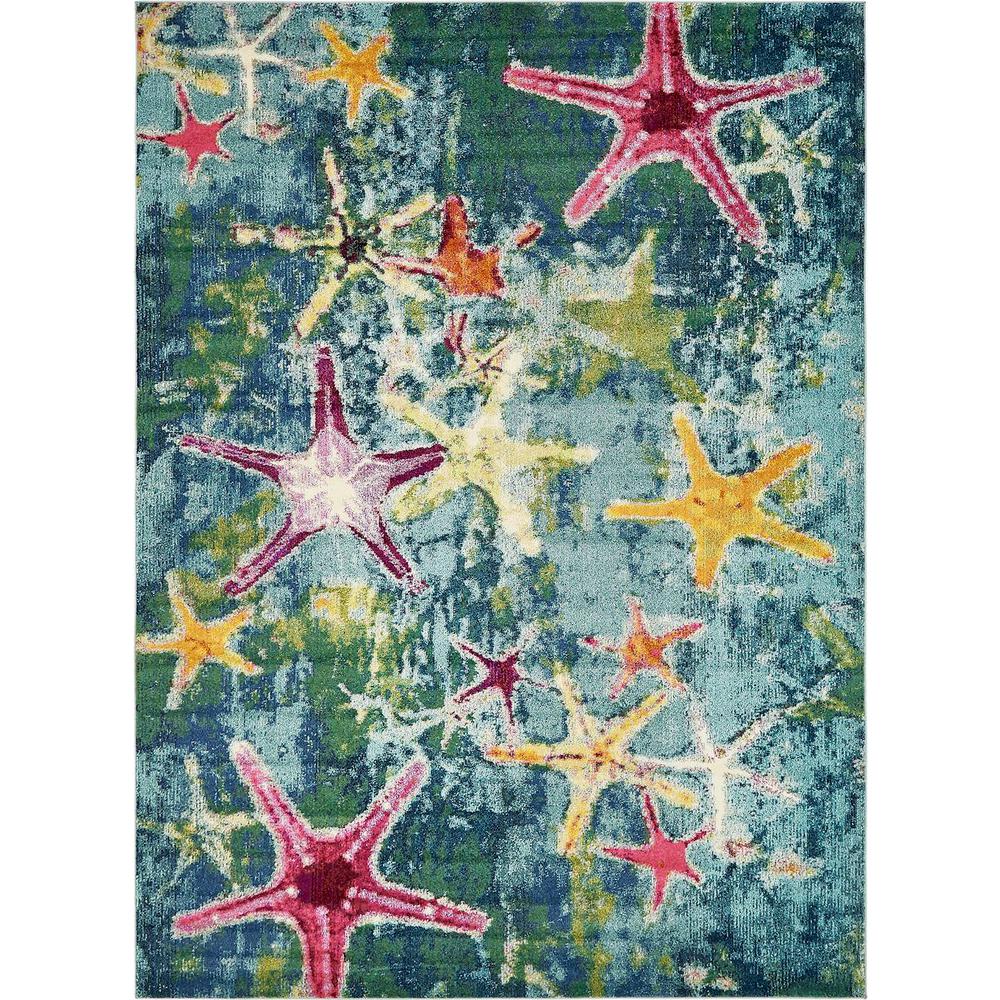 Unique Loom Athens Navy Blue 9 ft. x 12 ft. Area Rug3123800 The Home