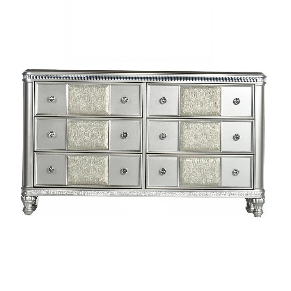 Steve Silver Midtown 6 Drawer Modern Dresser Re306ss