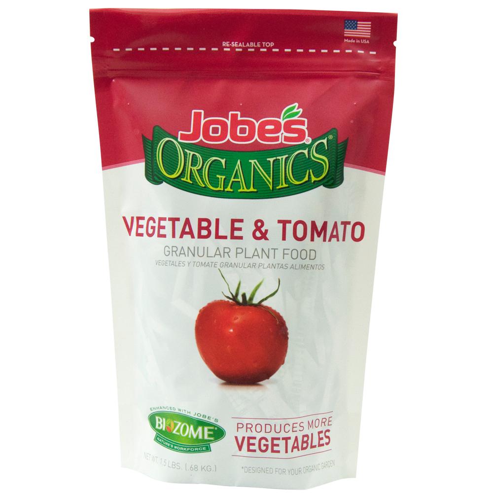 Jobe�s 1.5 lb. Organic Granular Vegetable and Tomato Plant