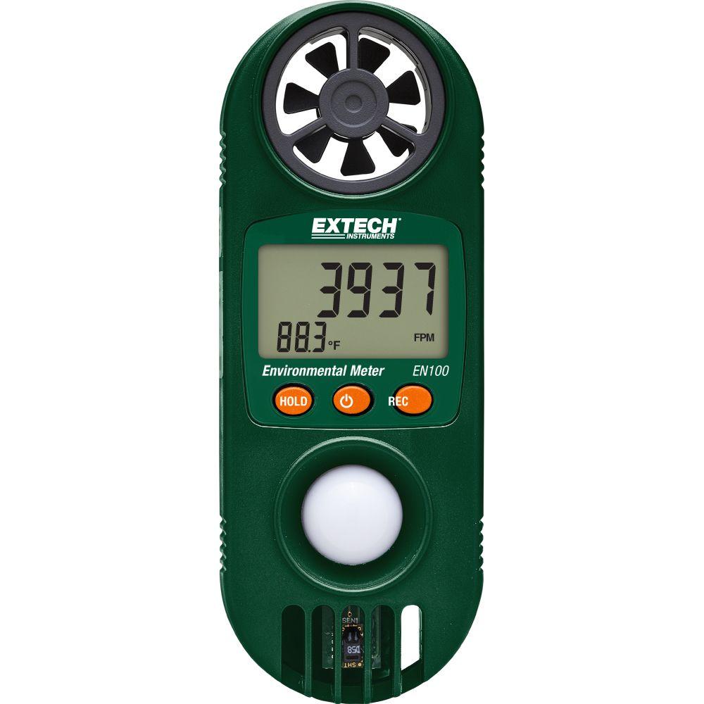 Extech Instruments 11-in-1 Environmental Meters With Light Sensor-EN100 ...