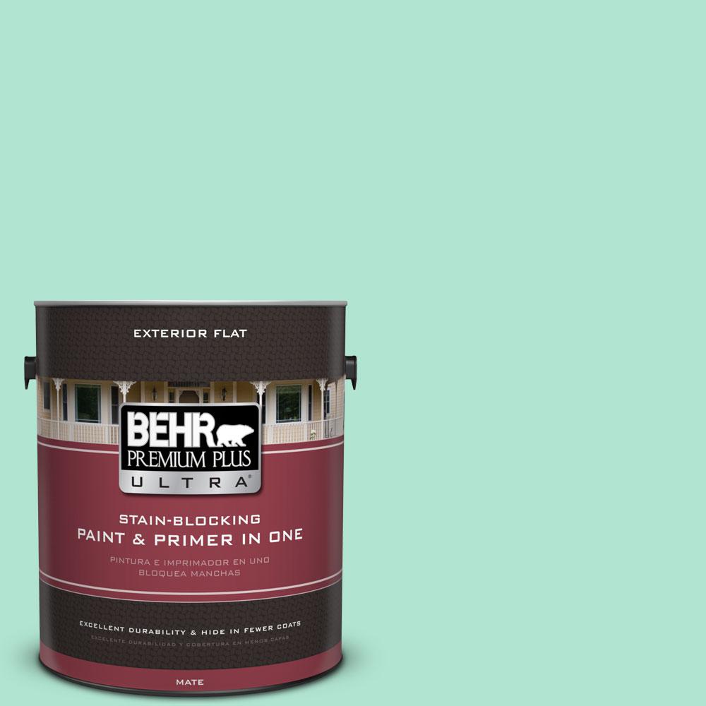 BEHR Premium Plus Ultra 1-gal. #P420-2 Crystal Rapids Flat ...