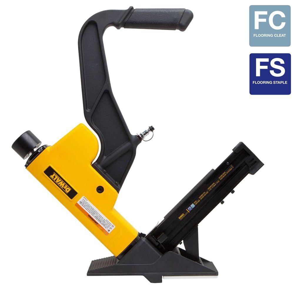 Dewalt 2-in-1 Pneumatic 15.5-Gauge and 16-Gauge Flooring Tool by DEWALT