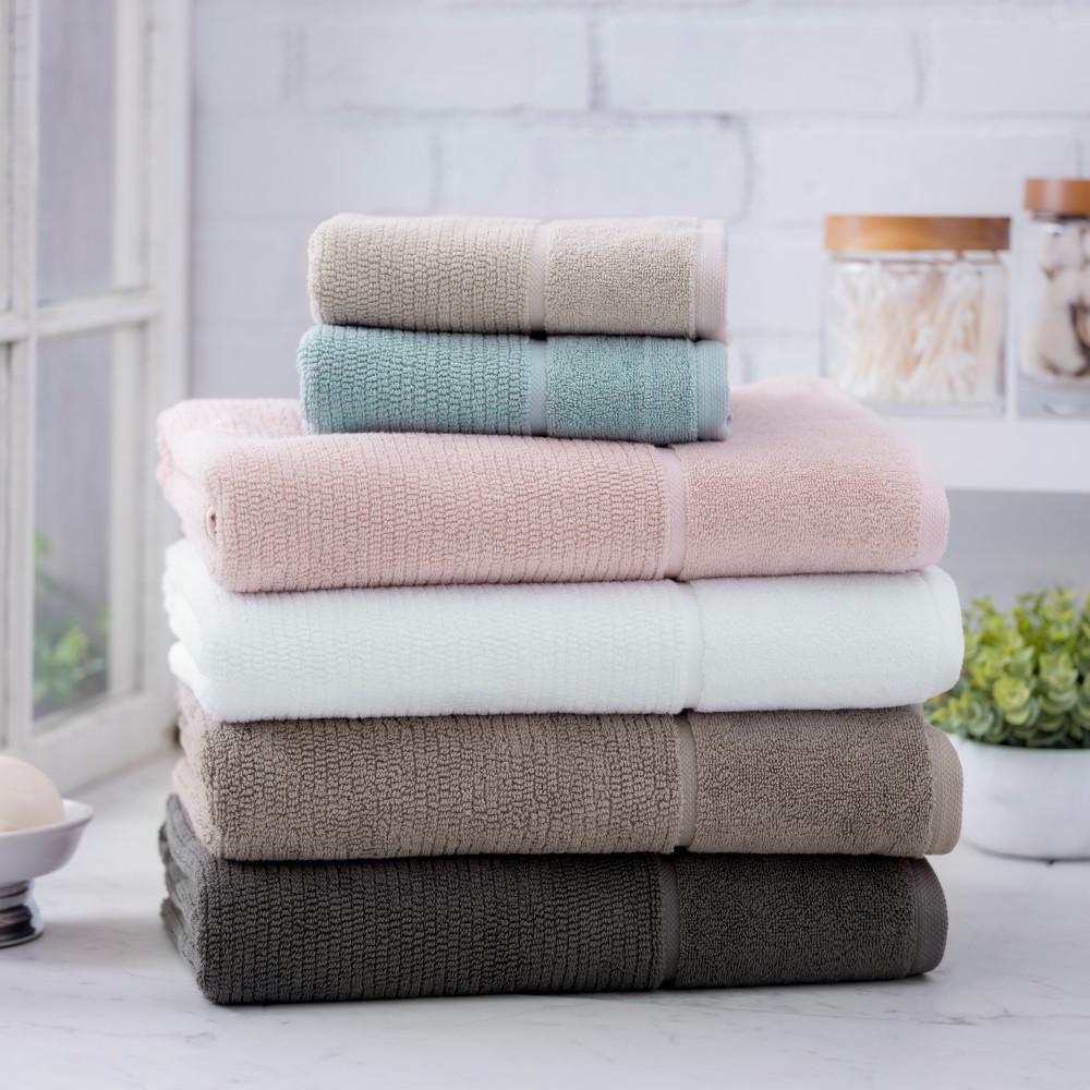 rose bath towels