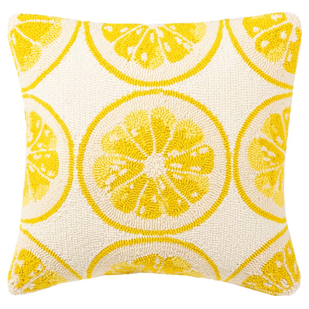 lemon yellow pillows