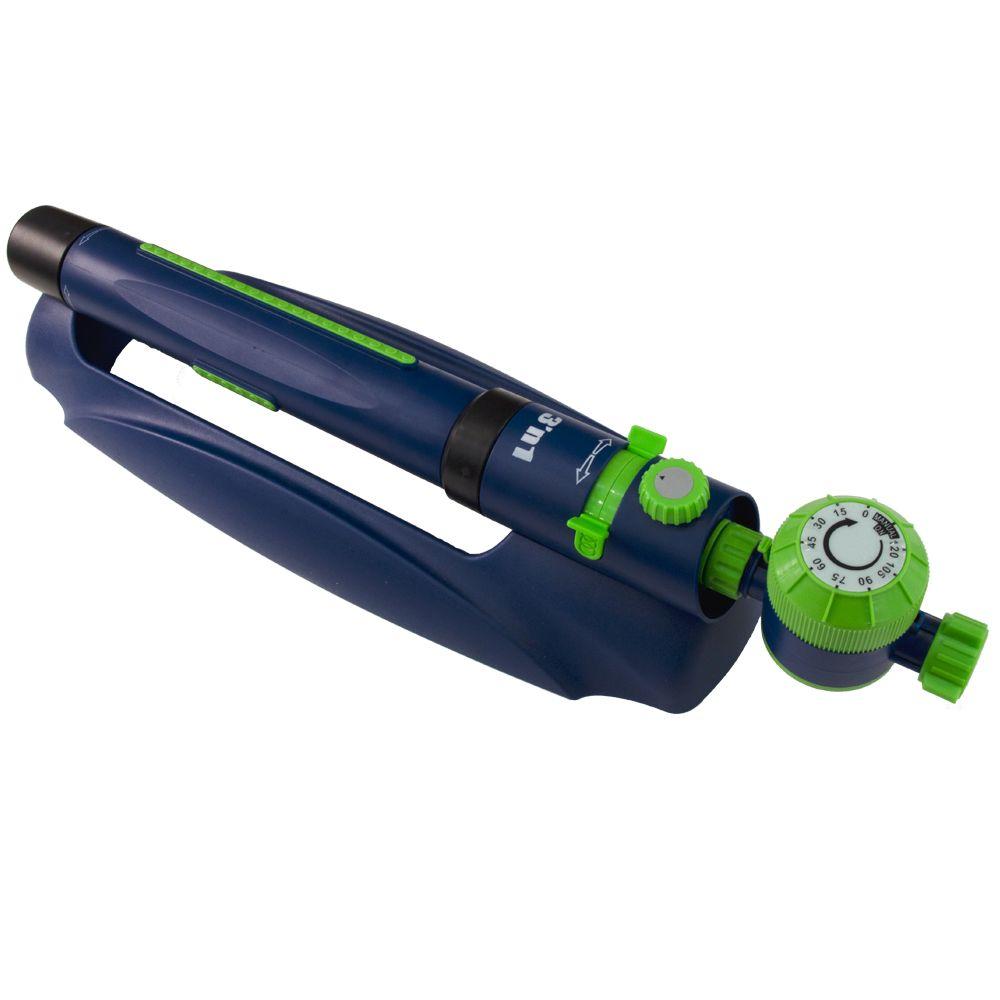 Ray Padula 3in1 MultiPattern Turbo Oscillating Sprinkler with TimerRPOSTM2 The Home Depot